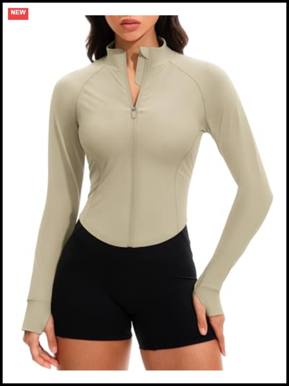 Women's UPF 50+ Sun Protection Jacket Cooling Lightweight Cropped Athletic
